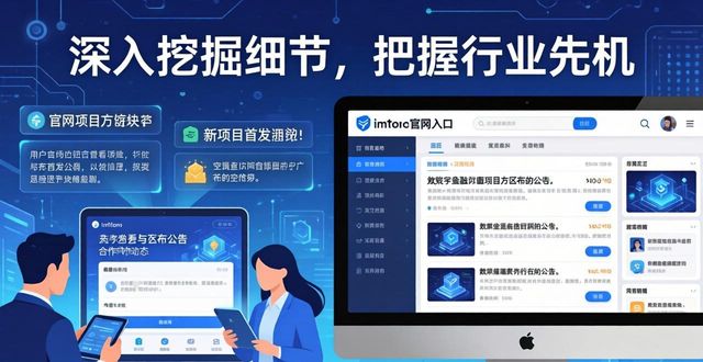 imToken正版网站怎么用？教你跟踪行业一手动态