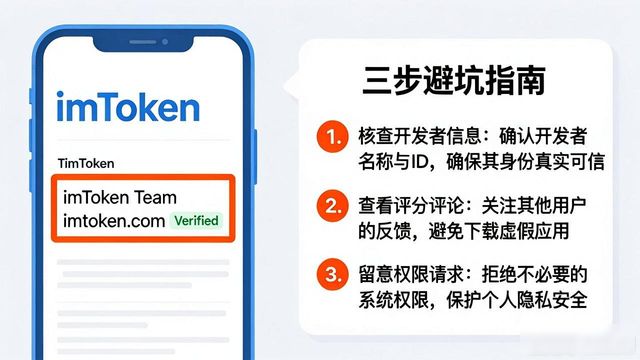 imToken下载前必看：三步避坑防骗指南