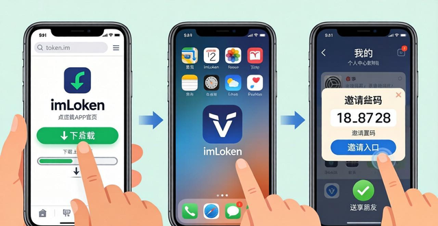 苹果手机如何安全下载imToken？官方邀请码获取双重奖励教程