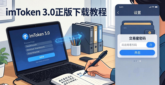imToken 3.0正版下载教程 三步安全获取最新加密行情